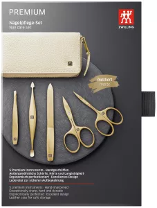 Sada na manikúru a pedikúru 5dílná Zwilling Gold Edition Sada na manikúru a pedikúru 5dílná Zwilling Gold Edition