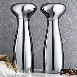 Mlýnky na sůl a pepř Georg Jensen Alfredo, sada 2 ks, nerezová ocel, 20 cm Mlýnky na sůl a pepř Georg Jensen Alfredo, sada 2 ks, nerezová ocel, 20 cm