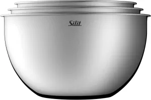 SILIT sada 3 nerezových kuchyňských misek 18, 22 a 24 cm SILIT sada 3 nerezových kuchyňských misek 18, 22 a 24 cm
