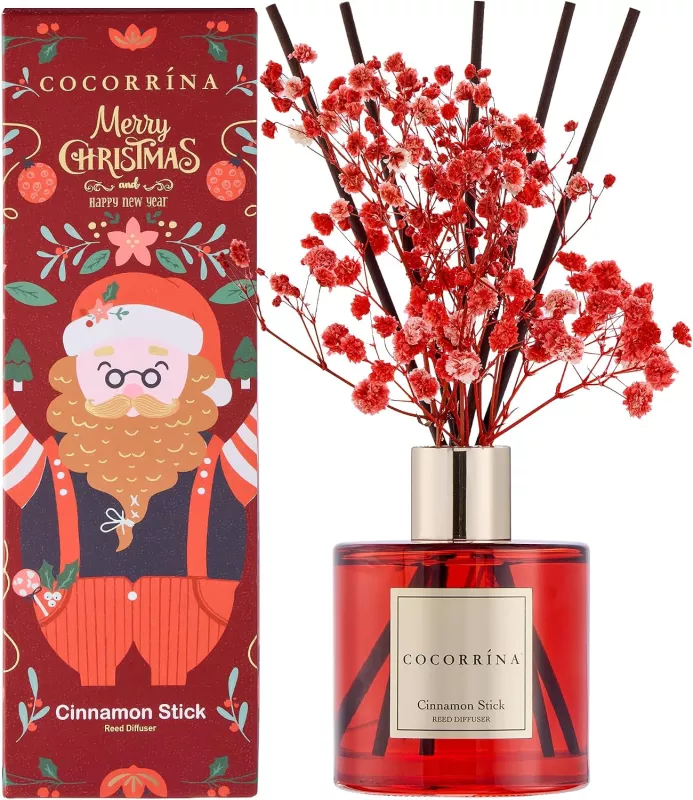 Vonný difuzér se sušenými květy 200 ml – Cinnamon Stick, COCORRÍNA