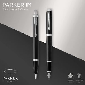 Parker IM Black Duo sada plnicí pero a kuličkové pero