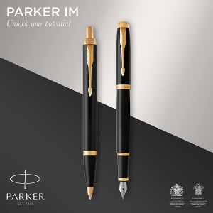 Parker IM Black Duo sada plnicí pero a kuličkové pero