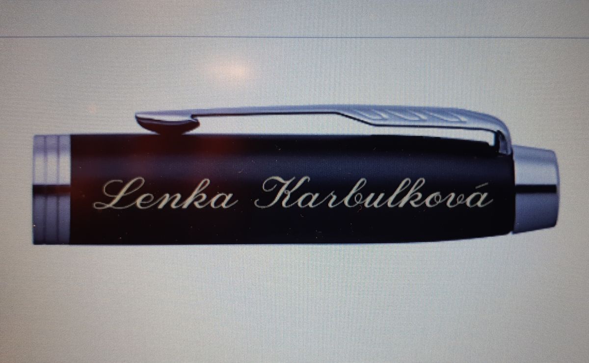 Parker Royal IM - luxusní plnící pero s laserovým gravírováním,varianty - Písmo 2