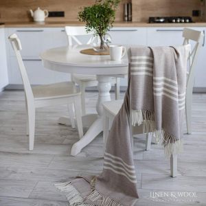 Luxusní Merino vlněná deka Linen & Cotton 140x200cm