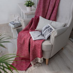 Luxusní vlněná deka Linen & Cotton, novozélandská vlna 140x220cm Linen & Cotton LTD