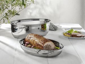 Pekáč ZWILLING, indukční víko - pánev, 7,7l ušlechtilá ocel