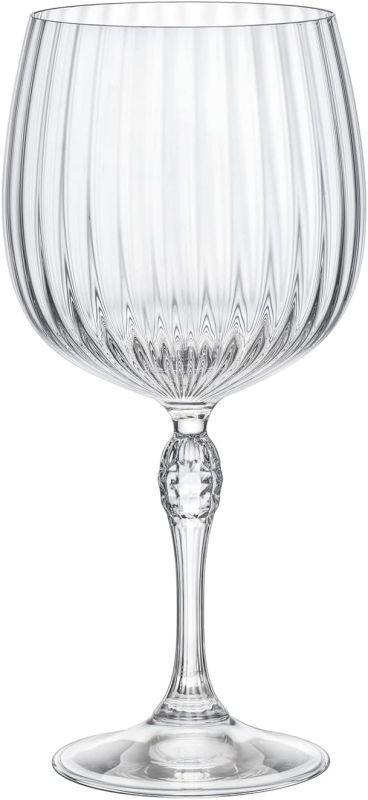 Sada sklenic Bormioli Rocco Art Deco 6dílná sada,křišťálové sklo, varianty - na červené víno 240ml