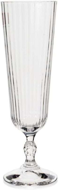 Sada sklenic Bormioli Rocco Art Deco 6dílná sada,křišťálové sklo, varianty - na sekt 275ml