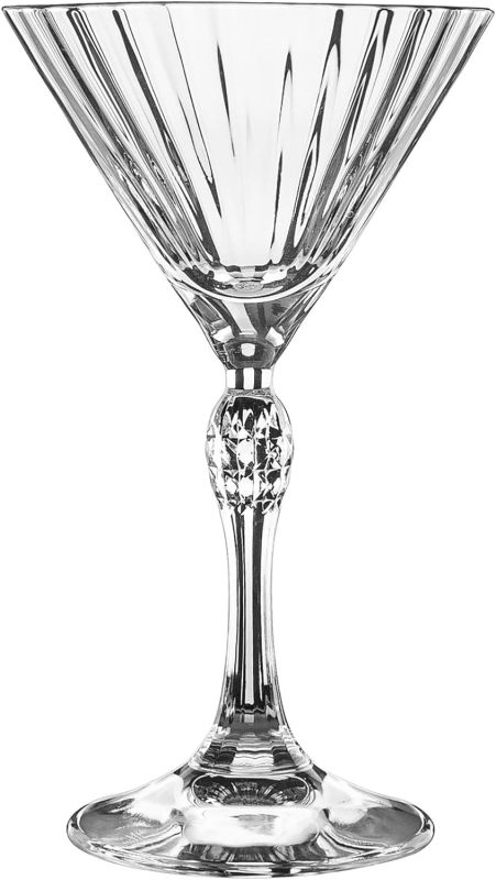 Sada sklenic Bormioli Rocco Art Deco 6dílná sada,křišťálové sklo, varianty - na sekt, Martini-155ml