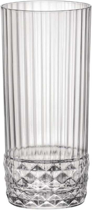 Sada sklenic Bormioli Rocco Art Deco 6dílná sada,křišťálové sklo, varianty - voda, long drink, pivo 480ml