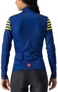 Dámský cyklistický dres CASTELLI AUTUNNO s dlouhým rukávem, zateplený,