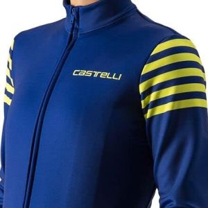 Dámský cyklistický dres CASTELLI AUTUNNO s dlouhým rukávem, zateplený,