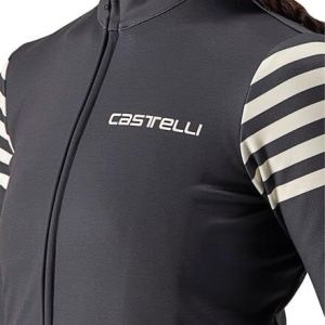 Dámský cyklistický dres CASTELLI AUTUNNO s dlouhým rukávem, zateplený,