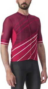 Cyklistický dres CASTELLI SPEED STRADA, červený s krátkým rukávem,vel.XL