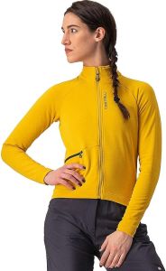 CASTELLI UNLIMITED TRAIL-dámský cyklistický dres s dlouhým rukávem,zateplený,různé barvy | Žluto-zlatá vel.S, Žluto-zlatá vel.L, Žluto-zlatá vel.XL, Černo-žlutá vel.XL