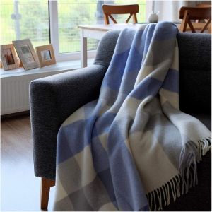 Luxusní vlněná deka Linen & Cotton, novozélandská vlna 140x200cm Linen & Cotton LTD