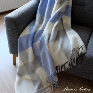 Luxusní vlněná deka Linen & Cotton, novozélandská vlna 140x200cm Linen & Cotton LTD