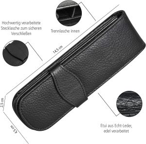 Luxusní plnící pero+kuličkové pero,PARKER Sonnet Matte Black GT Duo Set