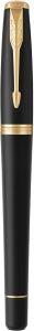 PARKER Urban Matte Black GT Duo Set, luxusní plnící pero + kuličkové pero