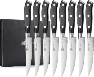 Steakové nože PAUDIN 8dílná/6dílná, ušlechtilá ocel,varianty | 8dílná, 6dílná