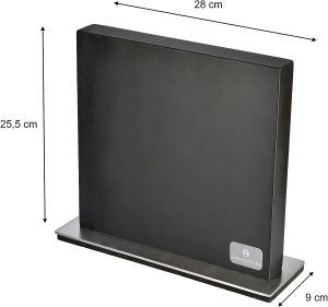 Blok na nože Zassenhaus magnetický,jasanové dřevo / černá,varianty,