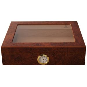 GERMANUS - Mensalla Humidor na doutníky s vlhkoměrem na cca 30 doutníků