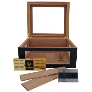 Humidor na doutníky GERMANUS Oro, cca na 100kusů, varianty