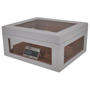 Humidor na doutníky GERMANUS Oro, cca na 100kusů, varianty | Bílý, Černý, Hnědý