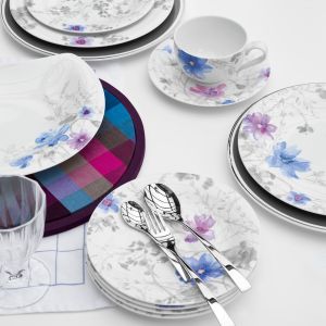 Jídelní souprava VILLEROY & BOCH Mariefleur Gris Basic,12dílná