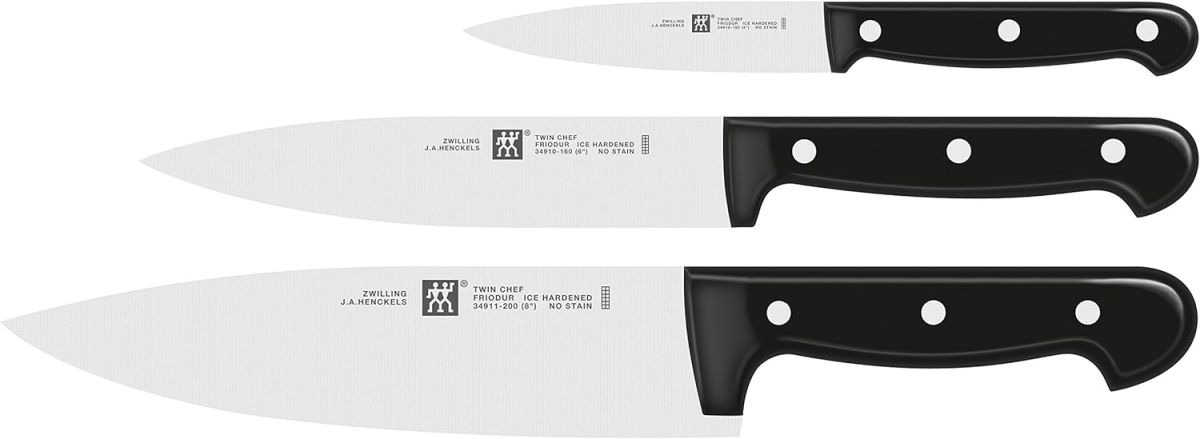 Kuchařské nože ZWILLING TWIN CHEF, sada 2ks, 3ks - sada 3 nožů