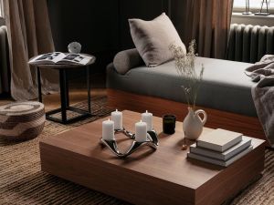 Luxusní svícen/adventní věnec Georg Jensen