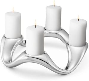 Luxusní svícen/adventní věnec Georg Jensen