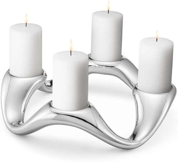 Luxusní svícen/adventní věnec Georg Jensen