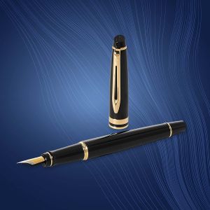 Plnicí pero WATERMAN Expert Deluxe s částmi ze 23karat. zlata nebo chrom, varianty