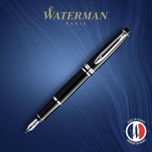 Plnicí pero WATERMAN Expert Deluxe s částmi ze 23karat. zlata nebo chrom, varianty