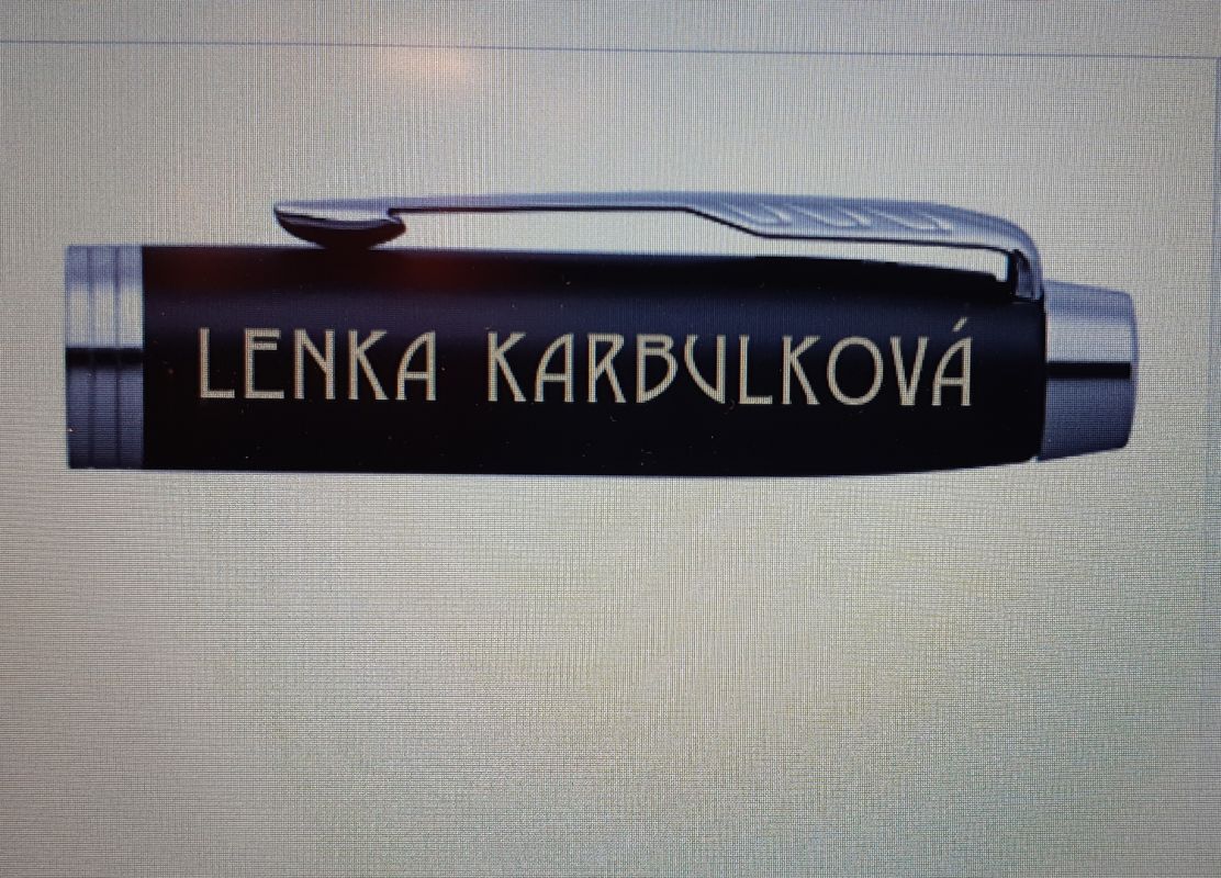Plnicí pero Waterman Hémisphère s laserovým gravírováním,varianty - Písmo 7