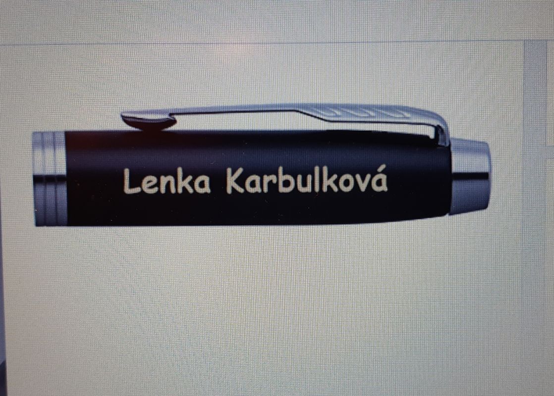 Plnicí pero Waterman Hémisphère s laserovým gravírováním,varianty - Písmo 8