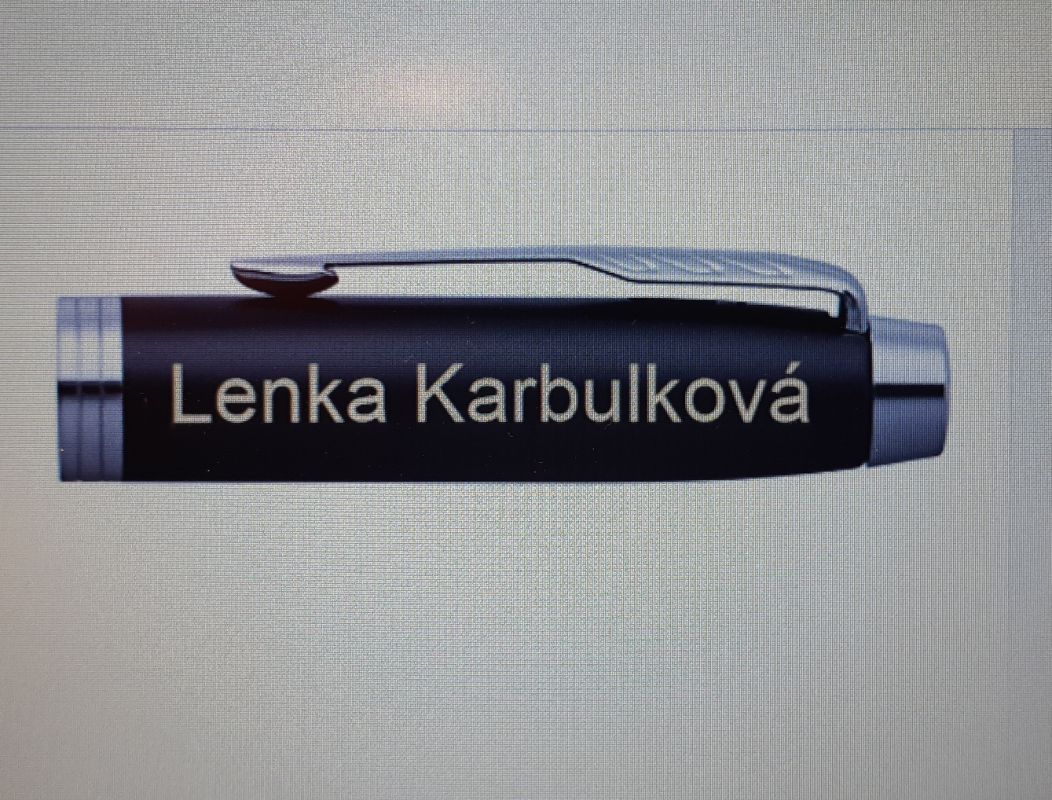 Plnicí pero Waterman Hémisphère s laserovým gravírováním,varianty - Písmo 3
