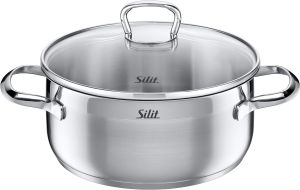 Sada hrnců SILIT-SCALEA , luxusní, ušlechtilá ocel, mat, 6dílná