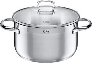 Sada hrnců SILIT-SCALEA , luxusní, ušlechtilá ocel, mat, 6dílná