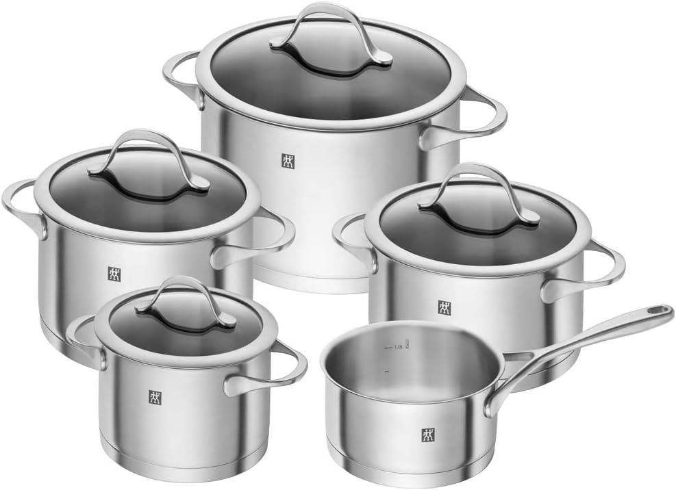 Sada hrnců ZWILLING-Essence 5ks, vhodné pro indukci, nerez,mat ZWILLING