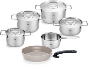 Sada profesionálních hrnců Fissler Pure Collection, 5dílná + pánev