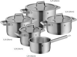 Sada luxusních hrnců WMF - Comfort Line Cromargan®, 5ks