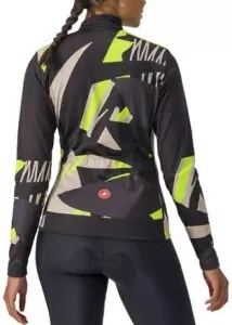 Cyklistický dres CASTELLI Tropicale unisex s dlouhým rukávem,zateplený,vel.S