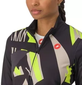 Cyklistický dres CASTELLI Tropicale unisex s dlouhým rukávem,zateplený,vel.S
