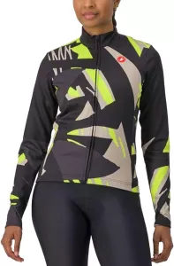 Cyklistický dres CASTELLI Tropicale unisex s dlouhým rukávem,zateplený,vel.S