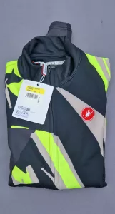 Cyklistický dres CASTELLI Tropicale unisex s dlouhým rukávem,zateplený,vel.S