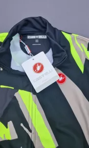 Cyklistický dres CASTELLI Tropicale unisex s dlouhým rukávem,zateplený,vel.S