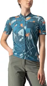 Cyklistický dres CASTELLI UNLIMITED Sentiero s krátkým rukávem,modrá | Modrá XS, Modrá L, Modrá XL