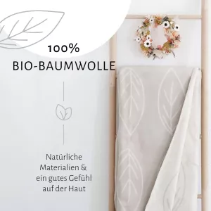 Hebká deka RIEMA® 100% bio bavlna,varianty:
